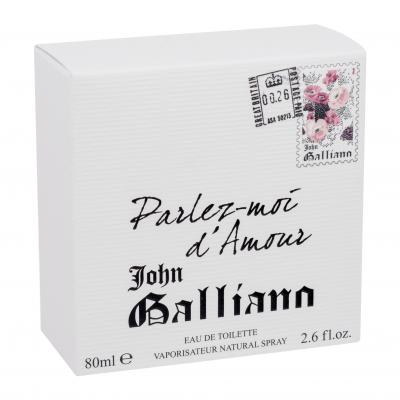 John Galliano Parlez-Moi d´Amour Toaletní voda pro ženy 80 ml