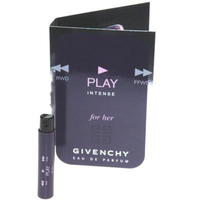 Givenchy Play For Her Intense Parfémovaná voda pro ženy 1 ml vzorek