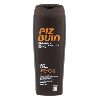 PIZ BUIN Allergy Sun Sensitive Skin Lotion SPF15 Opalovací přípravek na tělo 200 ml