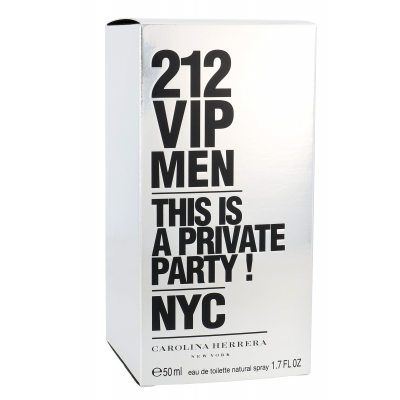 Carolina Herrera 212 VIP Men Toaletní voda pro muže 50 ml