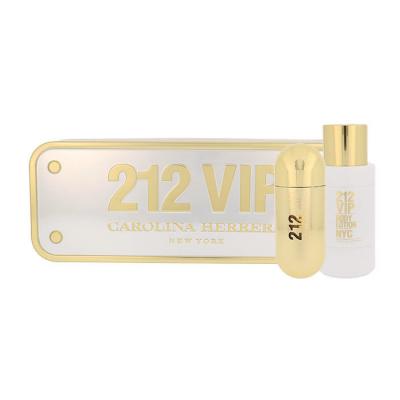 Carolina Herrera 212 VIP Dárková kazeta parfémovaná voda 80 ml + tělové mléko 200 ml