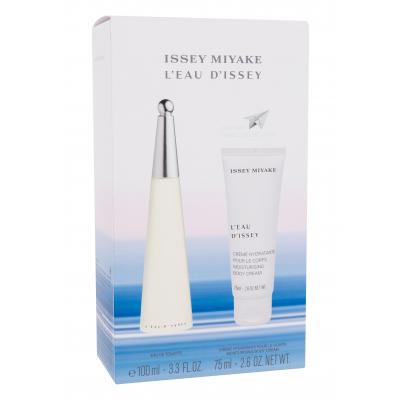 Issey Miyake L'Eau D'Issey Dárková kazeta toaletní voda 100 ml + tělový krém 75 ml