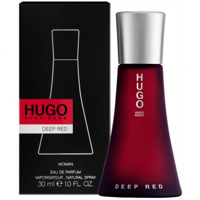 HUGO BOSS Hugo Deep Red Parfémovaná voda pro ženy 50 ml poškozená krabička