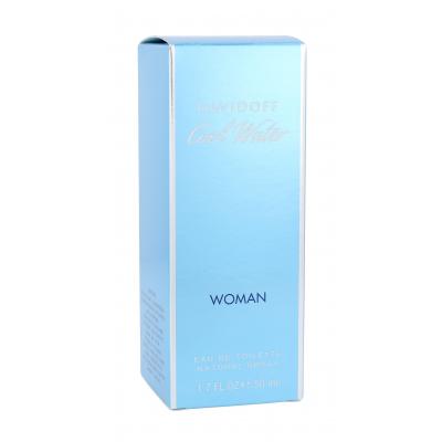 Davidoff Cool Water Woman Toaletní voda pro ženy 50 ml poškozená krabička