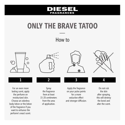 Diesel Only The Brave Tattoo Toaletní voda pro muže 50 ml