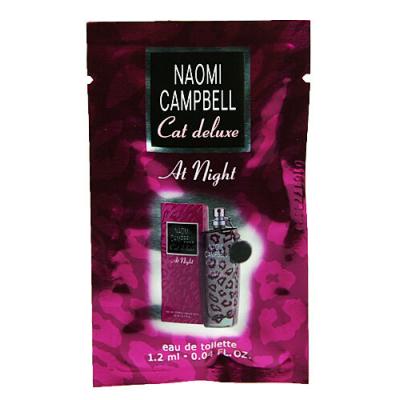 Naomi Campbell Cat Deluxe At Night Toaletní voda pro ženy 1,2 ml vzorek