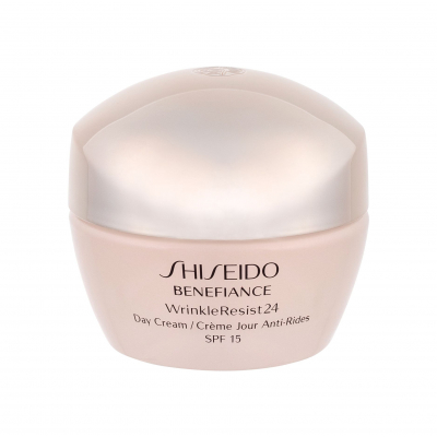 Shiseido Benefiance Wrinkle Resist 24 Day Cream SPF15 Denní pleťový krém pro ženy 50 ml