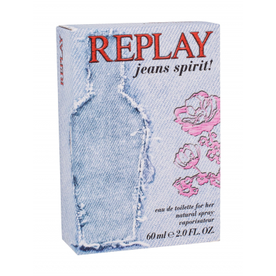 Replay Jeans Spirit! For Her Toaletní voda pro ženy 60 ml