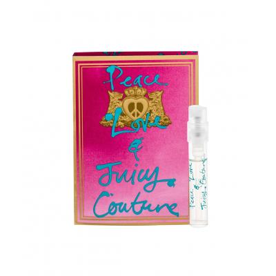 Juicy Couture Peace, Love and Juicy Couture Parfémovaná voda pro ženy 1,5 ml vzorek