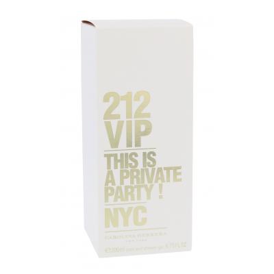 Carolina Herrera 212 VIP Sprchový gel pro ženy 200 ml