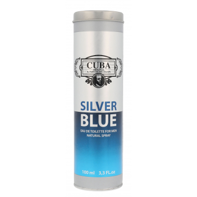 Cuba Silver Blue Toaletní voda pro muže 100 ml
