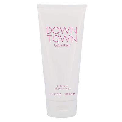 Calvin Klein Downtown Tělové mléko pro ženy 200 ml