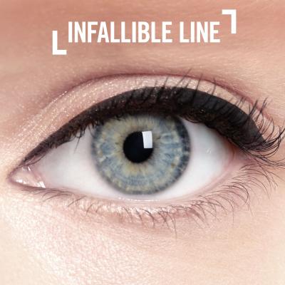 Rimmel London Exaggerate Oční linka pro ženy 2,5 ml Odstín 001 Black