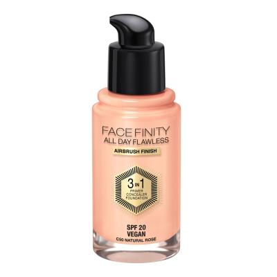 Max Factor Facefinity All Day Flawless SPF20 Make-up pro ženy 30 ml Odstín C50 Natural Rose