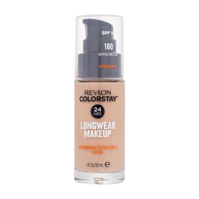 Revlon Colorstay Combination Oily Skin SPF15 Make-up pro ženy 30 ml Odstín 180 Sand Beige
