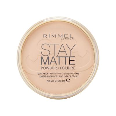 Rimmel London Stay Matte Pudr pro ženy 14 g Odstín 004 Sandstorm