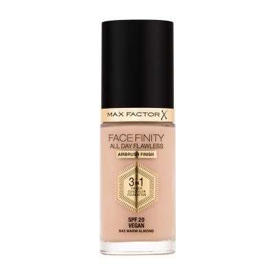 Max Factor Facefinity All Day Flawless SPF20 Make-up pro ženy 30 ml Odstín N45 Warm Almond