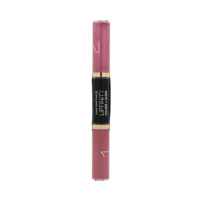 Max Factor Lipfinity Colour + Gloss Rtěnka pro ženy 2x3 ml Odstín 520 Illuminating Fuchsia