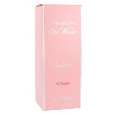 Davidoff Cool Water Sea Rose Woman Toaletní voda pro ženy 100 ml poškozená krabička