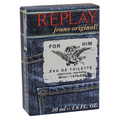 Replay Jeans Original! For Him Toaletní voda pro muže 50 ml
