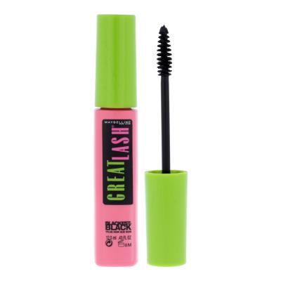Maybelline Great Lash Řasenka pro ženy 12,5 ml Odstín Blackest Black