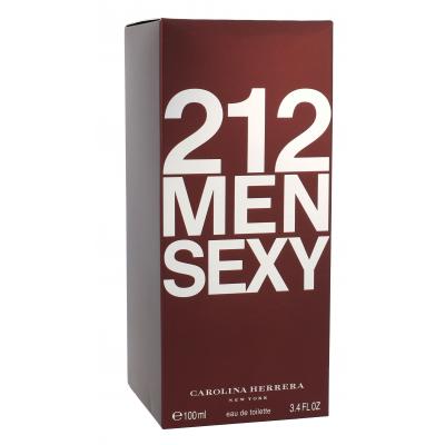 Carolina Herrera 212 Sexy Men Toaletní voda pro muže 100 ml poškozená krabička