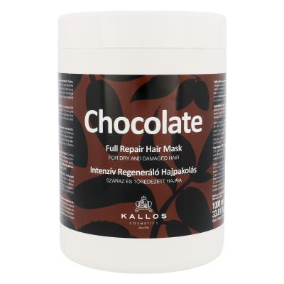 Kallos Cosmetics Chocolate Maska na vlasy pro ženy 1000 ml