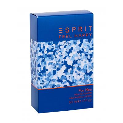 Esprit Feel Happy For Men Toaletní voda pro muže 50 ml