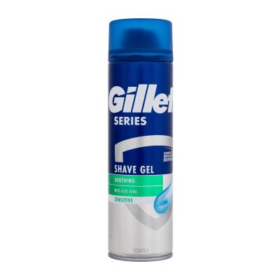 Gillette Series Sensitive Gel na holení pro muže 200 ml
