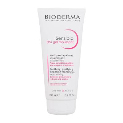 BIODERMA Sensibio DS+ Cleansing Gel Čisticí gel pro ženy 200 ml