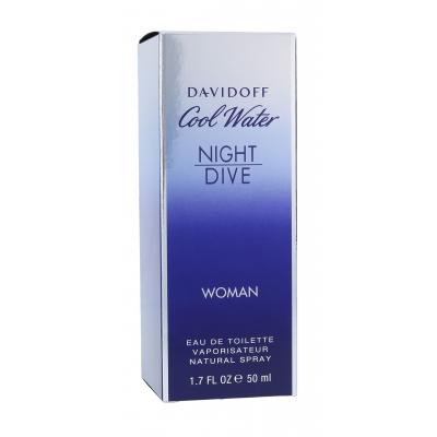 Davidoff Cool Water Night Dive Woman Toaletní voda pro ženy 50 ml