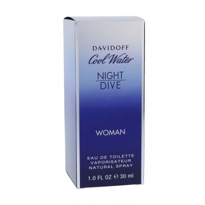 Davidoff Cool Water Night Dive Woman Toaletní voda pro ženy 30 ml