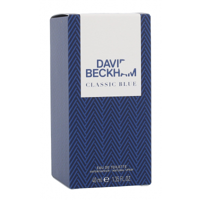 David Beckham Classic Blue Toaletní voda pro muže 40 ml