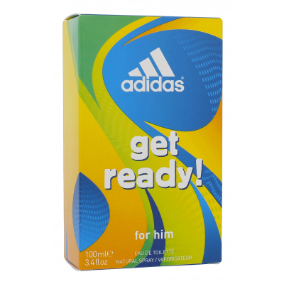 Adidas Get Ready! For Him Toaletní voda pro muže 100 ml poškozená krabička