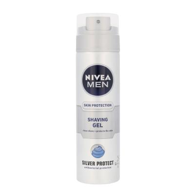 Nivea Men Silver Protect Gel na holení pro muže 200 ml