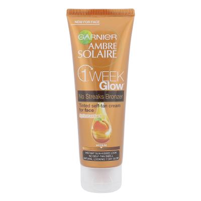 Garnier Ambre Solaire One Week Glow Self-Tan Samoopalovací přípravek 50 ml Odstín Medium