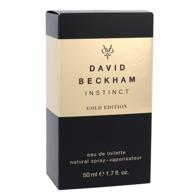 David Beckham Instinct Gold Edition Toaletní voda pro muže 50 ml