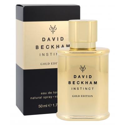 David Beckham Instinct Gold Edition Toaletní voda pro muže 50 ml