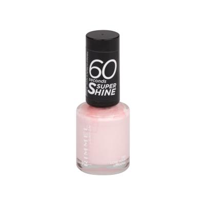 Rimmel London 60 Seconds Super Shine Lak na nehty pro ženy 8 ml Odstín 203 Lose Your Lingerie