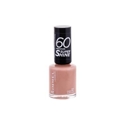 Rimmel London 60 Seconds Super Shine Lak na nehty pro ženy 8 ml Odstín 500 Caramel Cupcake