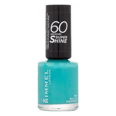 Rimmel London 60 Seconds Super Shine Lak na nehty pro ženy 8 ml Odstín 878 Roll In The Grass