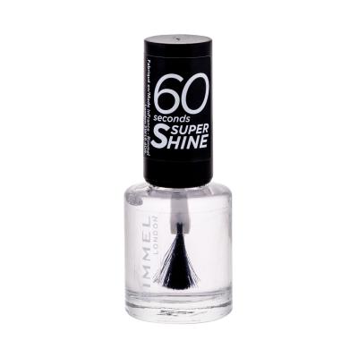 Rimmel London 60 Seconds Super Shine Lak na nehty pro ženy 8 ml Odstín 740 Clear