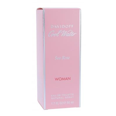 Davidoff Cool Water Sea Rose Woman Toaletní voda pro ženy 50 ml poškozená krabička