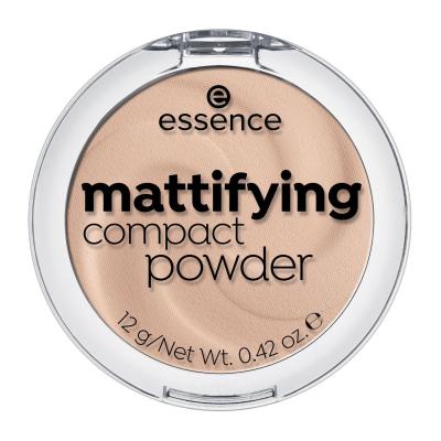 Essence Mattifying Compact Powder Pudr pro ženy 12 g Odstín 04 Perfect Beige