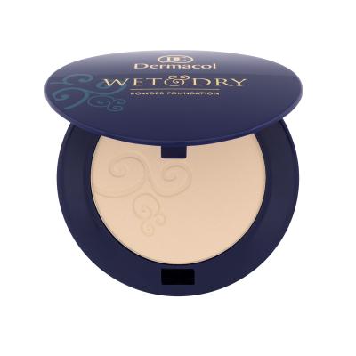 Dermacol Wet & Dry Powder Foundation Make-up pro ženy 6 g Odstín 01