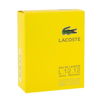Lacoste L.12.12 Jaune (Yellow) Toaletní voda pro muže 100 ml