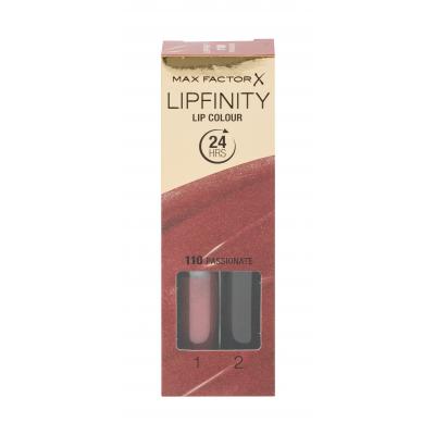 Max Factor Lipfinity 24HRS Lip Colour Rtěnka pro ženy 4,2 g Odstín 110 Passionate