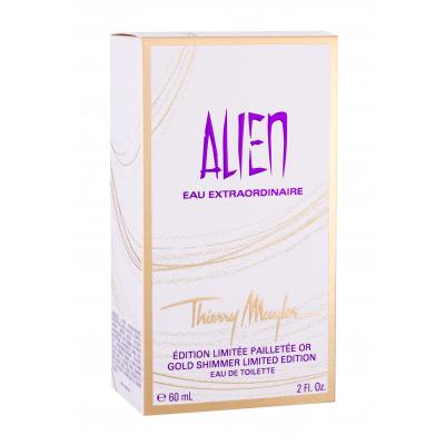 Mugler Alien Eau Extraordinaire Gold Shimmer Limited Edition Toaletní voda pro ženy 60 ml