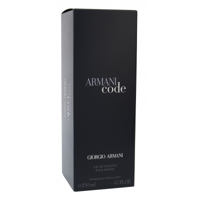 Giorgio Armani Code Toaletní voda pro muže 200 ml