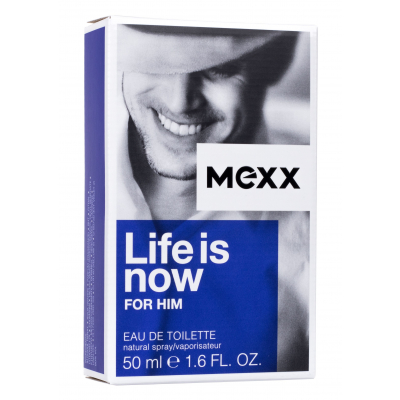 Mexx Life Is Now For Him Toaletní voda pro muže 50 ml